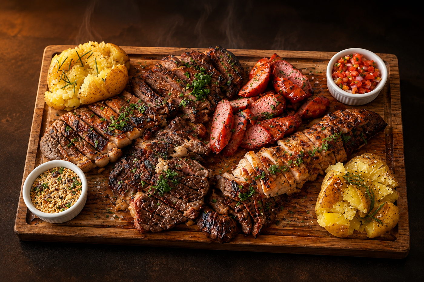 Carnes na Parilla - Grelhadas com Perfeição no Hawks BBQ Ouro Fino